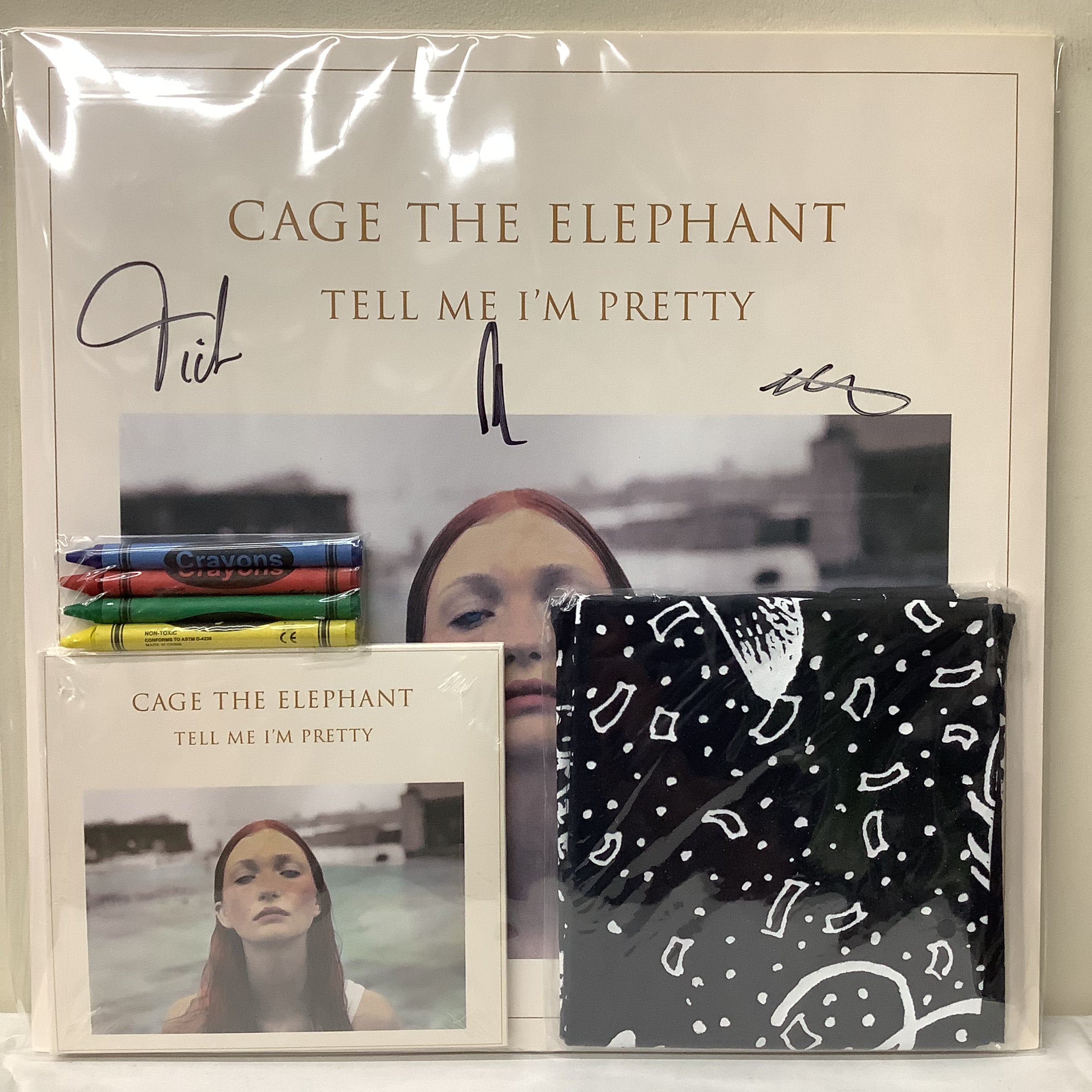 Cage the Elephant Tell Me I'm Pretty 12x18 Double-Sided album Poster