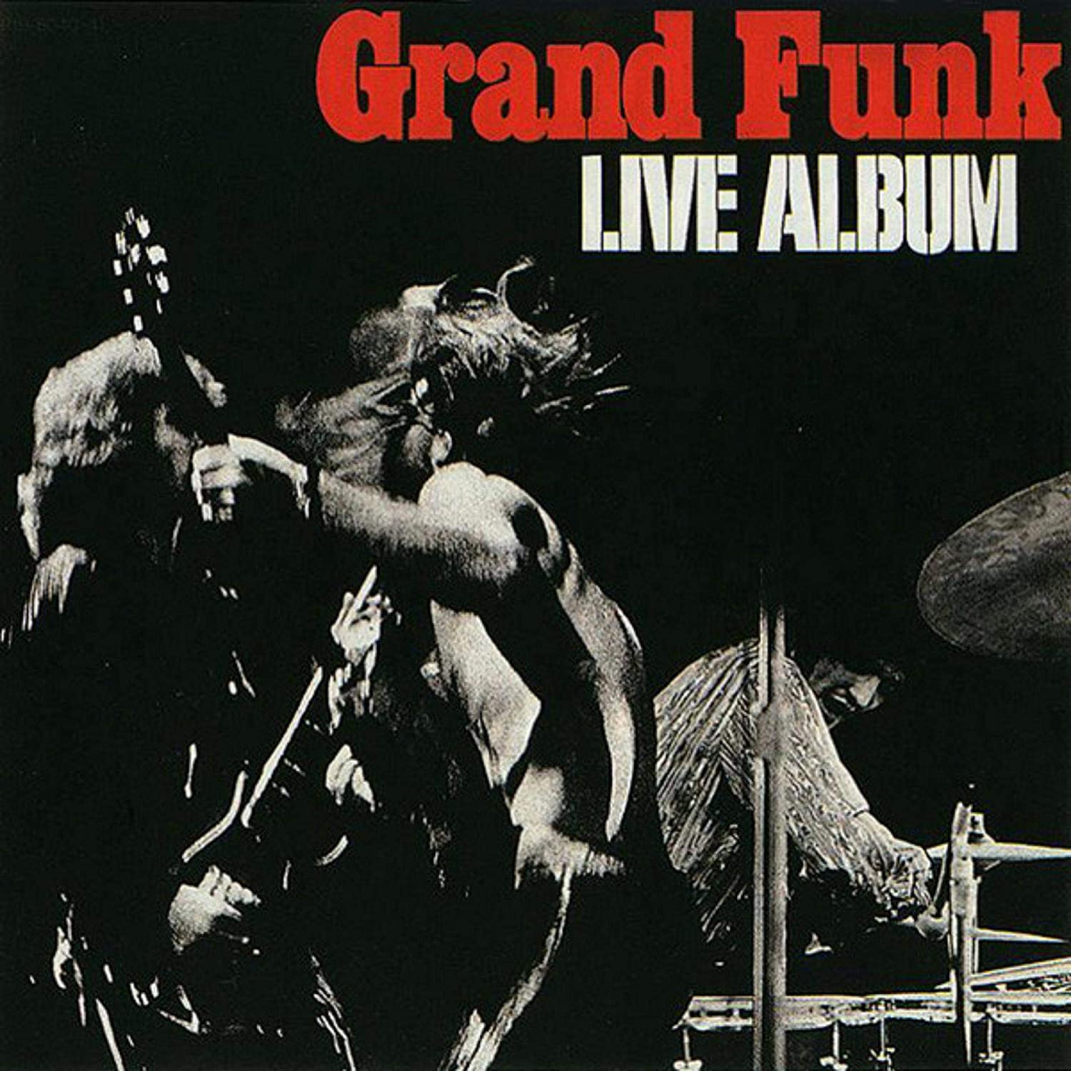 Grand Funk Railroad Live Album LP The 'In' Groove