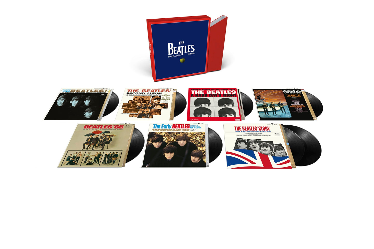 (Pre Order) The Beatles - 1964 US Albums (In Mono) - 8x LP Boxed Set *