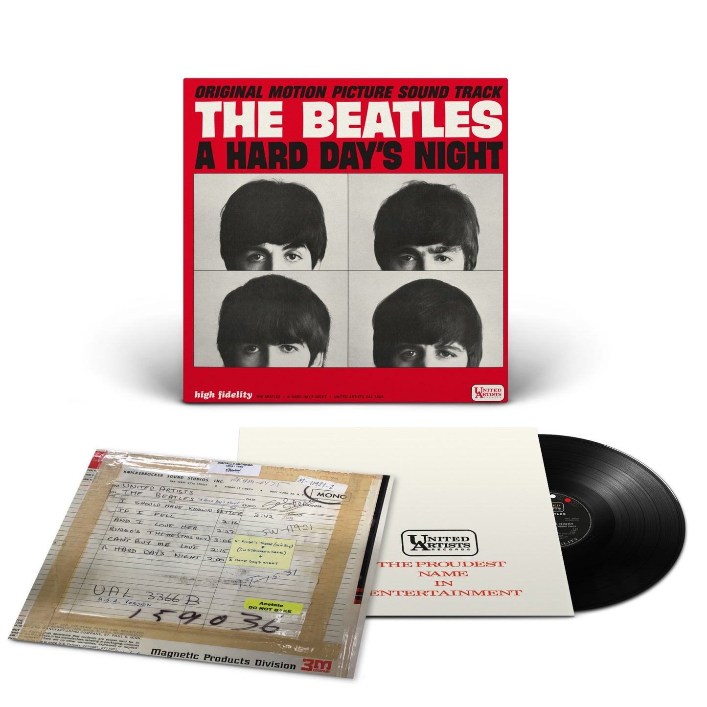 The Beatles - A Hard Day's Night: Original Motion Picture Soundtrack (In Mono) - LP