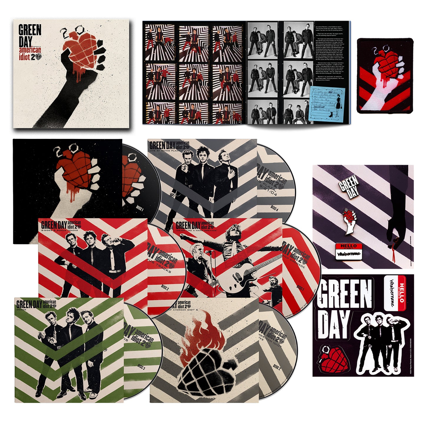 Green Day - American Idiot (20th Anniversary Edition) - CD Box Set