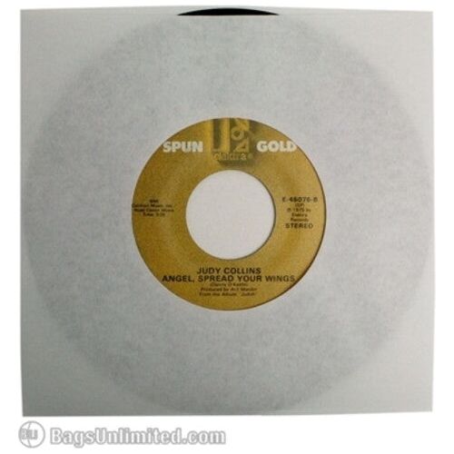 S7WR - 7 Inch 45 RPM Paper Record Sleeve - 100 Count (White)