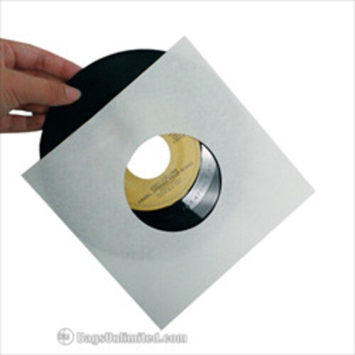 S7WR - 7 Inch 45 RPM Paper Record Sleeve - 100 Count (White)