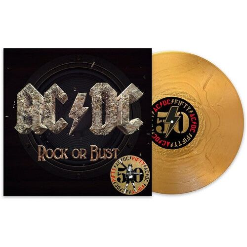 AC/DC - Rock or Bust: 50th Anniversary Gold - LP