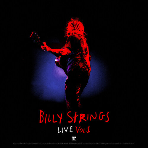 Billy Strings - Live Vol. 1 - Indie LP