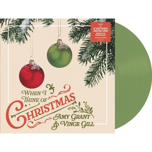 Amy Grant & Vince Gill - When I Think Of Christmas - LP