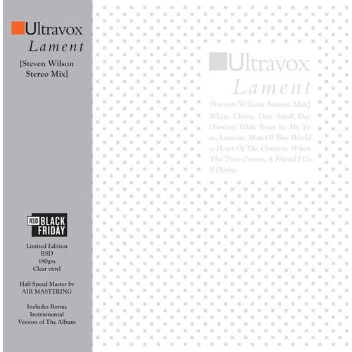 Ultravox - Lament (Steven Wilson Stereo Mix) - RSD LP