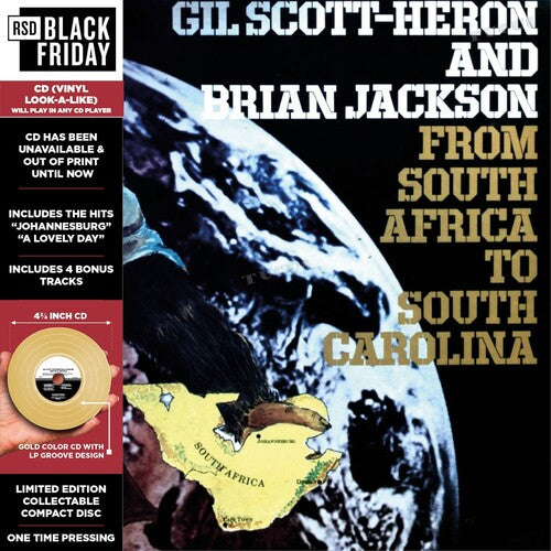 Gil Scott-Heron & Brian Jackson - From South Africa to South Carolina - RSD CD