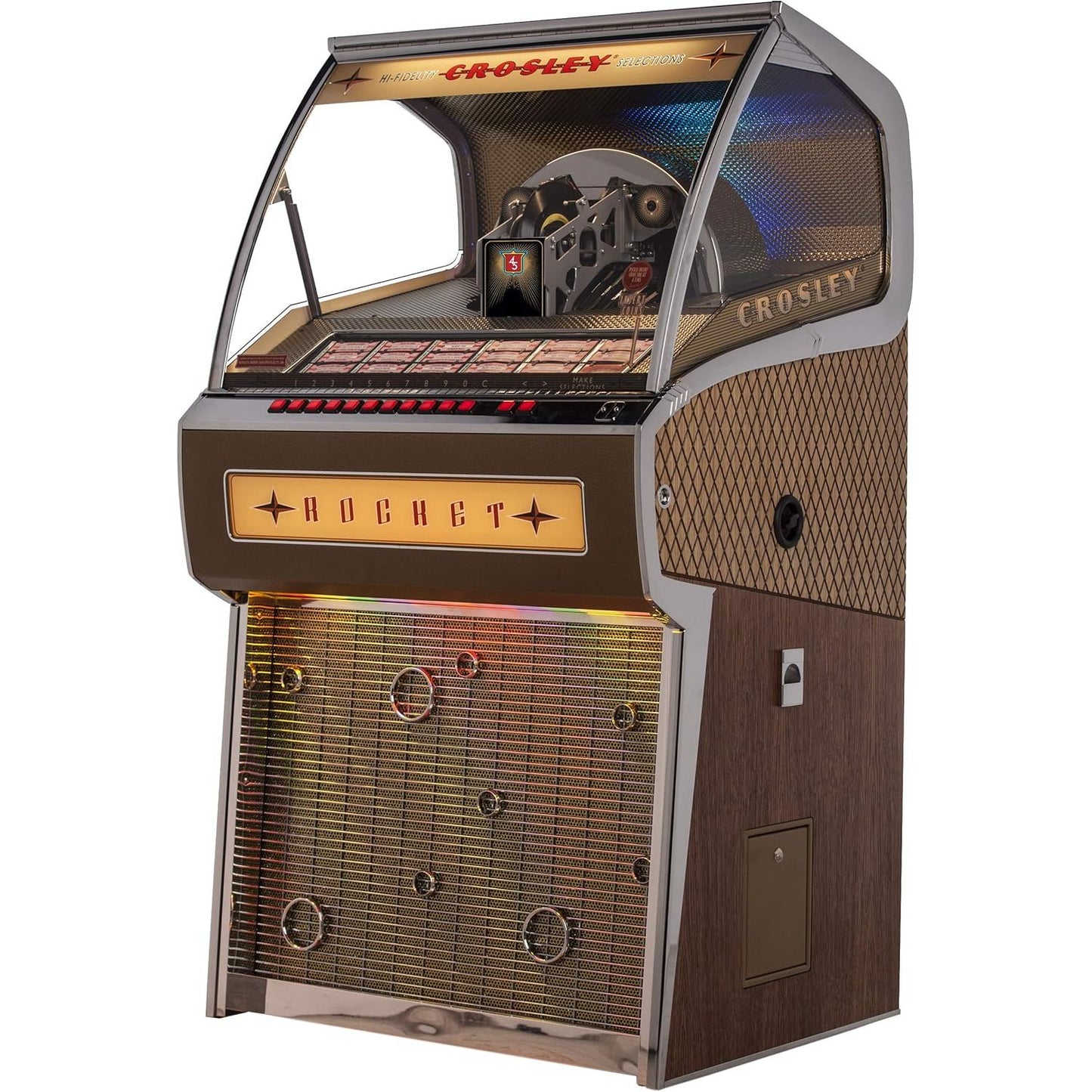 Vinyl Rocket Full-Size Jukebox