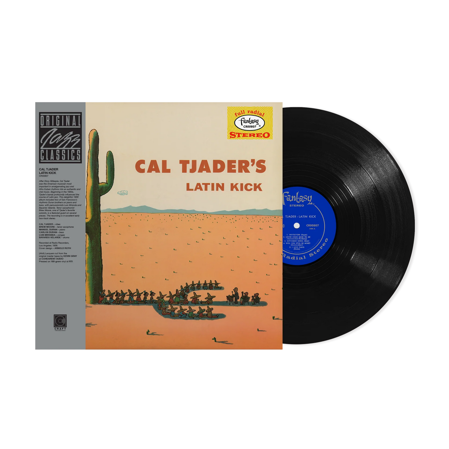 (Pre Order) Cal Tjader - Latin Kick - OJC LP