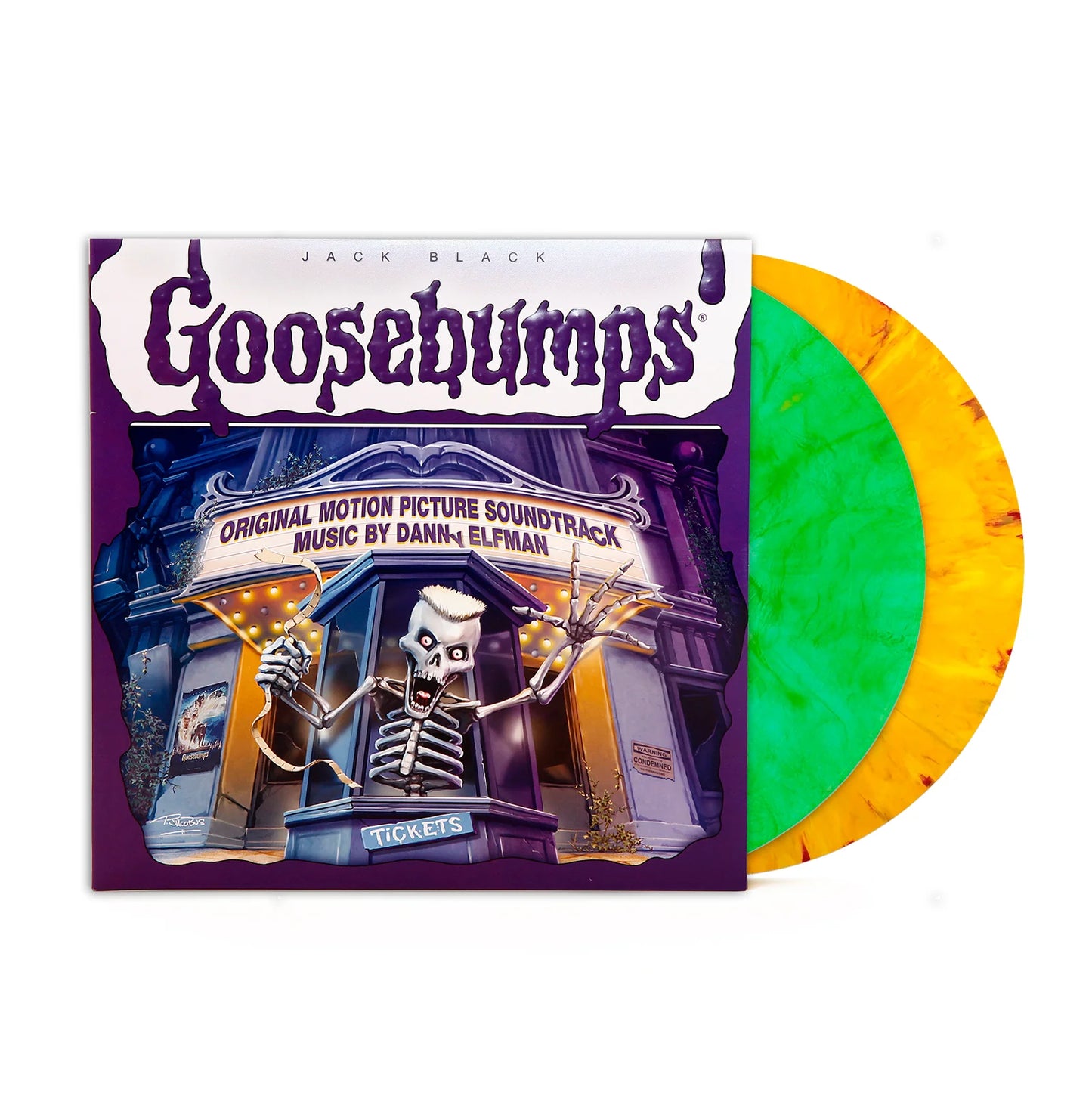 Goosebumps - Original Motion Picture Music by Danny Elfman - "Haunted Mask" Color LP