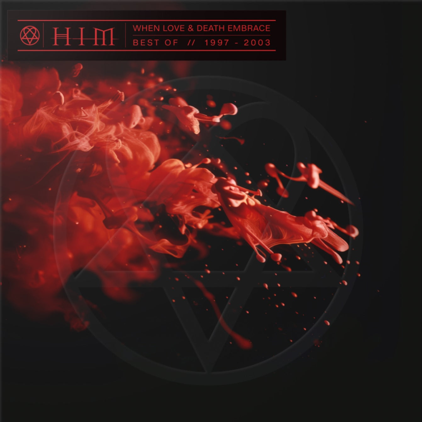 HIM - When Love & Death Embrace: Best of 1997-2003 - LP