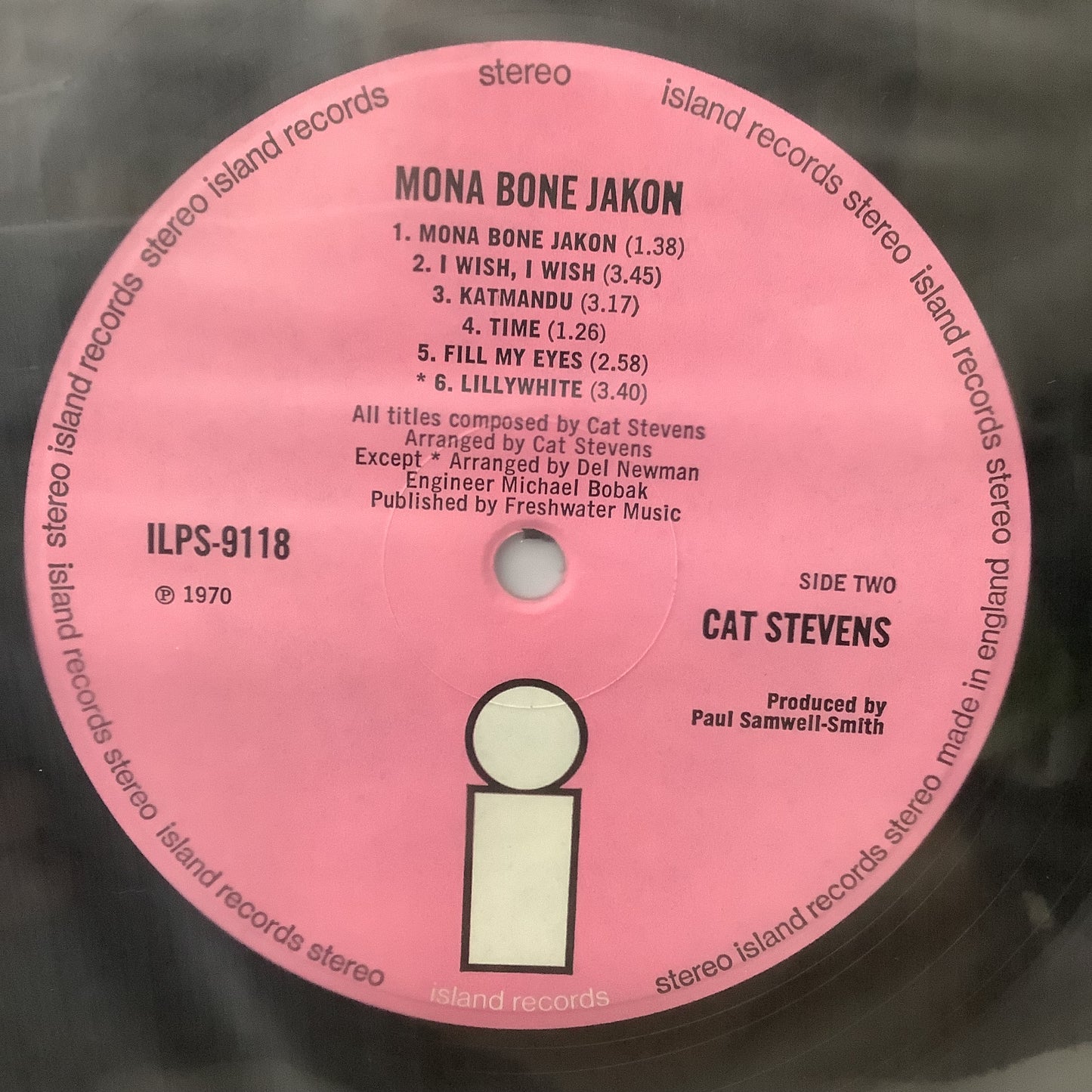 Cat Stevens - Mona Bone Jakon - UK LP