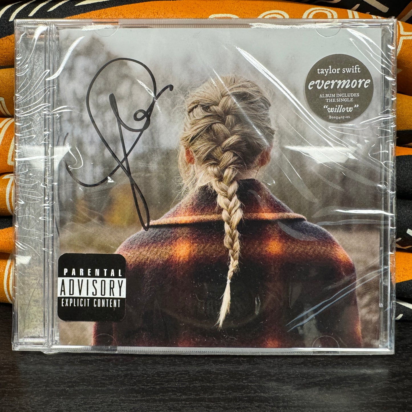 Taylor Swift – Evermore - Autographed CD