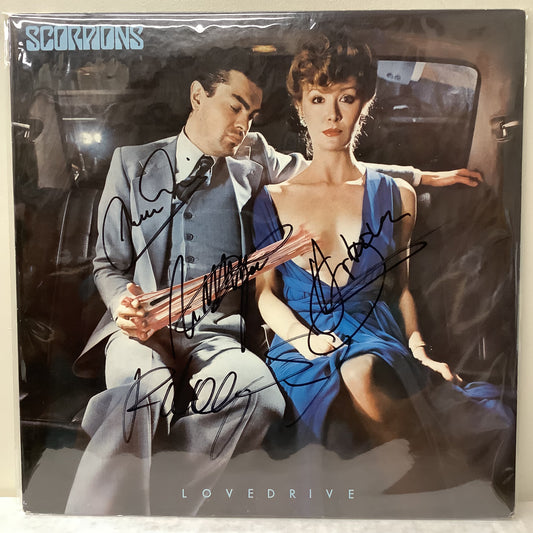 Scorpions - Lovedrive - LP autografiado