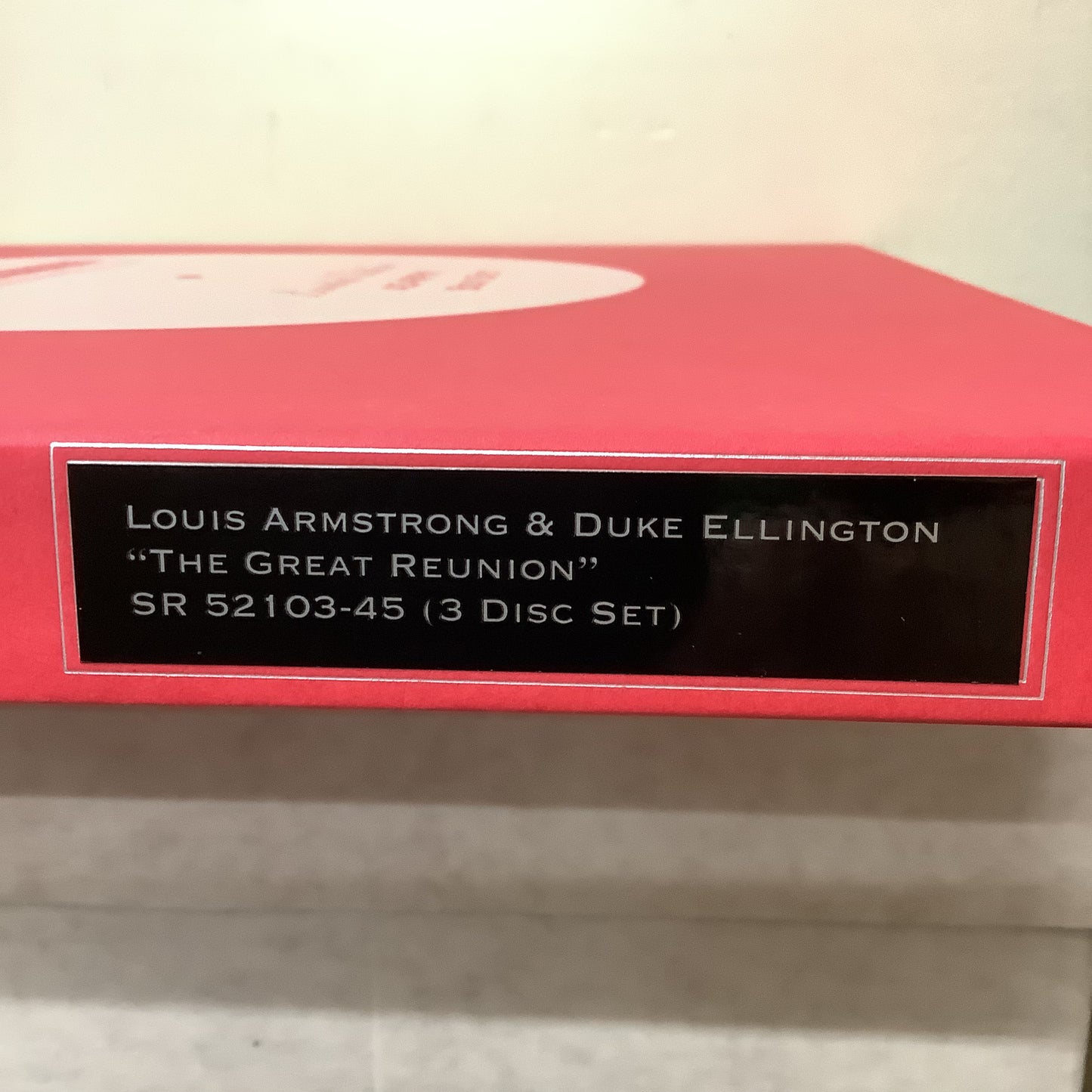 Louis Armstrong y Duke Ellington - The Great Reunion - Caja LP de Classic Records