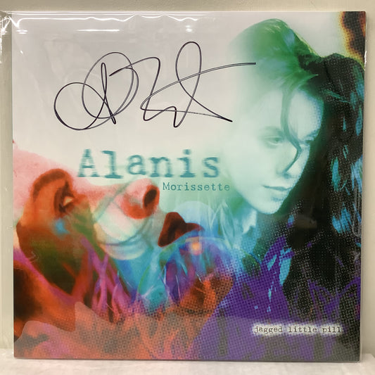 Alanis Morissette - Jagged Little Pill - Autographed LP