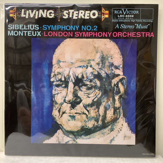 Sibelius - Symphony No. 2 - RCA Victor/Classic Records Test Pressing LP