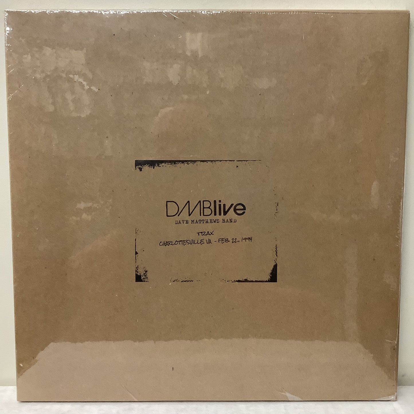 Dave Matthews Band - DMBLive Trax, Charlottesville, VA, Feb 22 1994 - LP