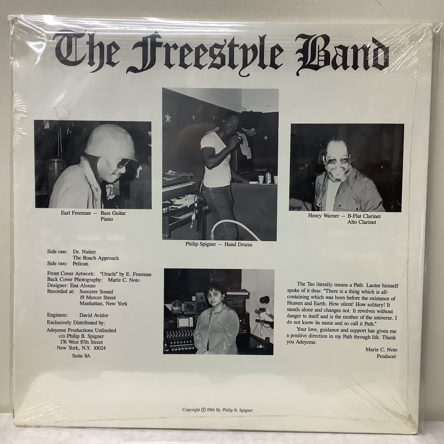 The Freestyle Band - The Freestyle Band - LP