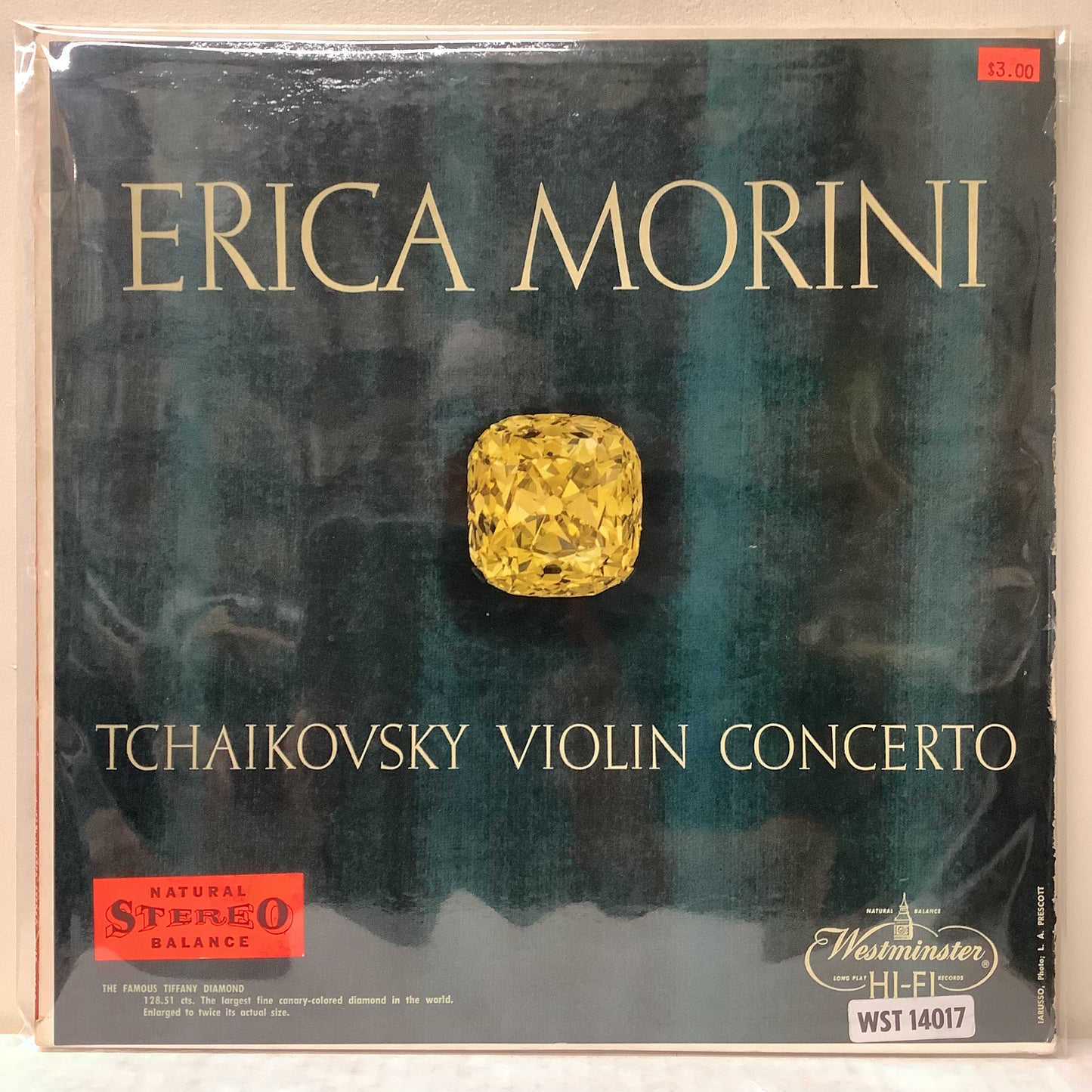 Erica Morini - Tchaikovsky Violin Concerto - Westminster LP