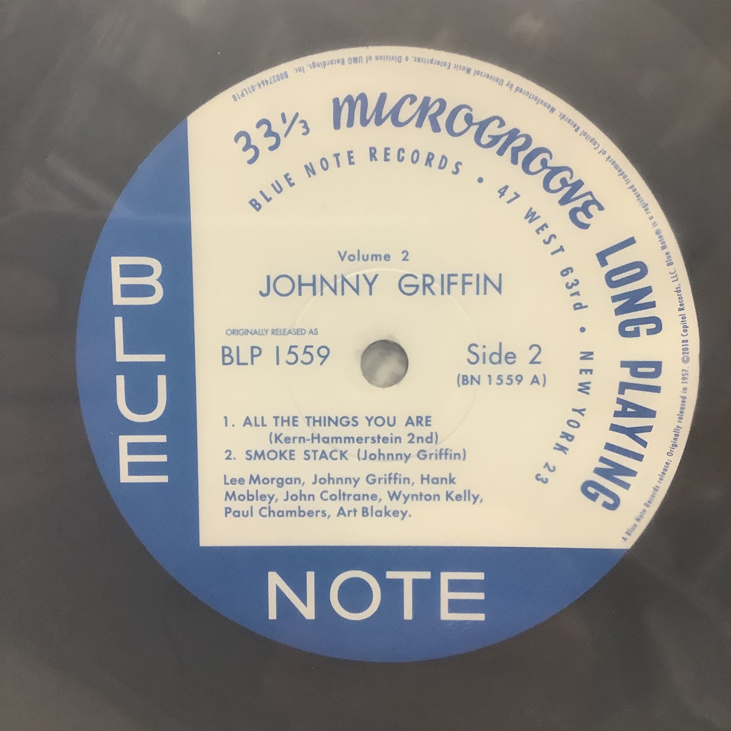 Johnny Griffin - Vol. 2 - Blue Note Music Matters SRX LP