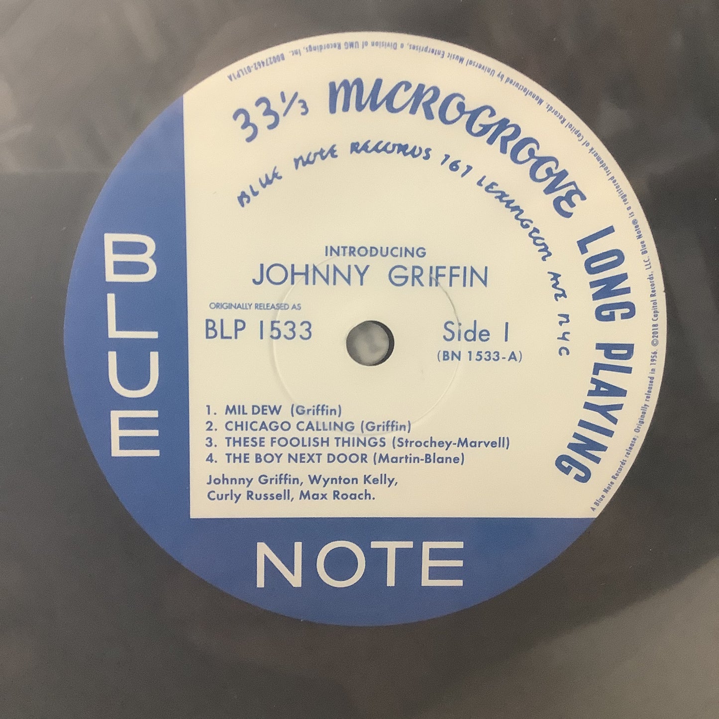 Johnny Griffin - Introducing - Blue Note Music Matters SRX LP