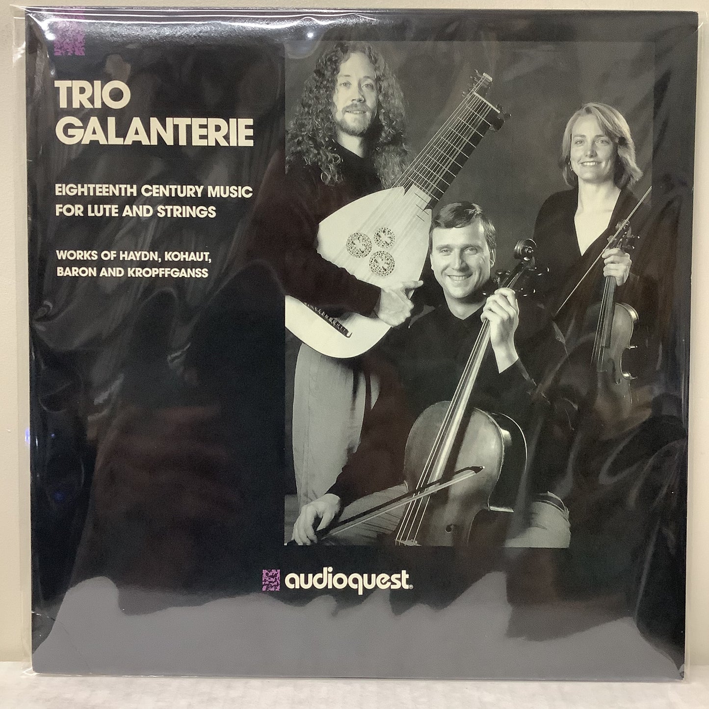 Trio Galanterie - Eighteenth Century Music for Lute and Strings - Audioquest LP