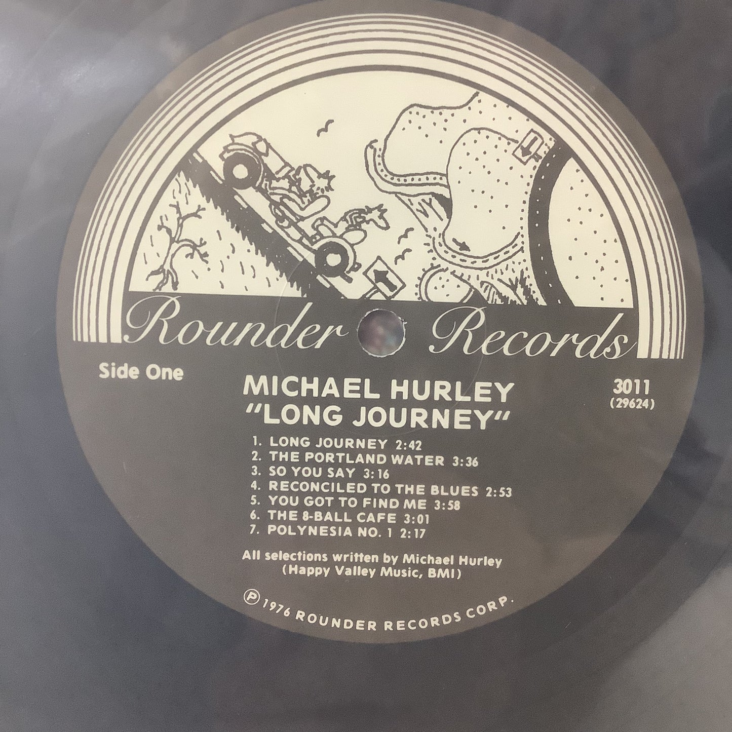 Michael Hurley - Long Journey - Rounder LP