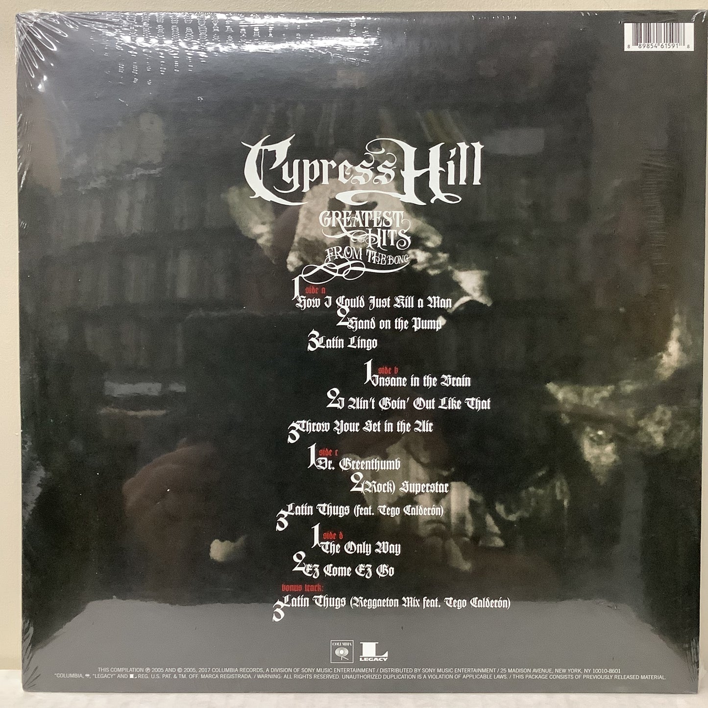 Cypress Hill - Greatest Hits From The Bong - Columbia/Legacy 2xLP