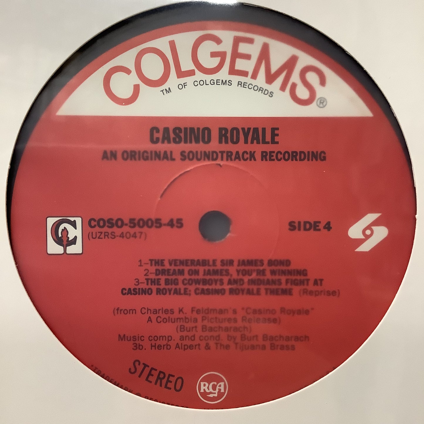 Burt Bacharach - Casino Royale OST - Classic Records 4xLP