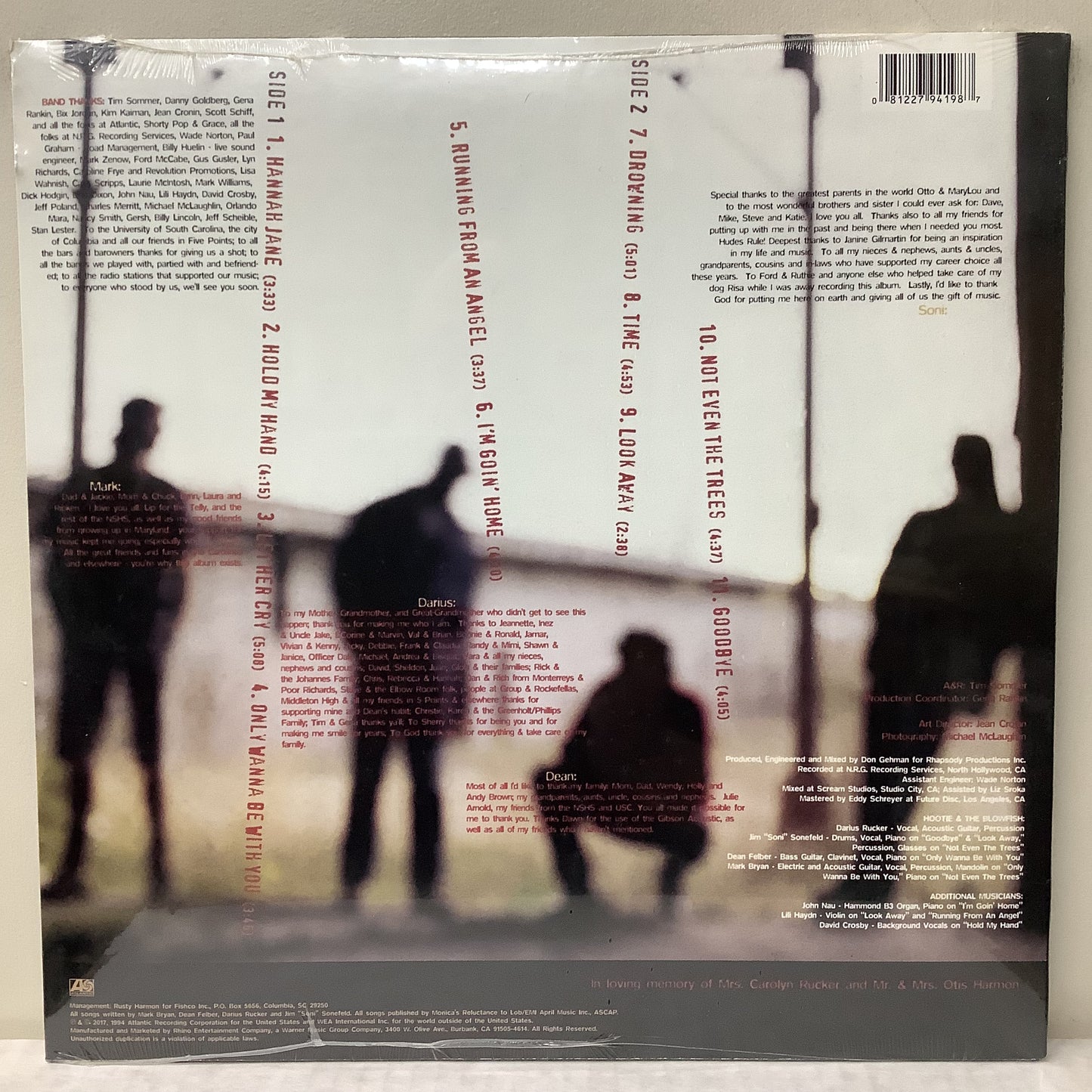 Hootie & The Blowfish - Cracked Rear View - LP