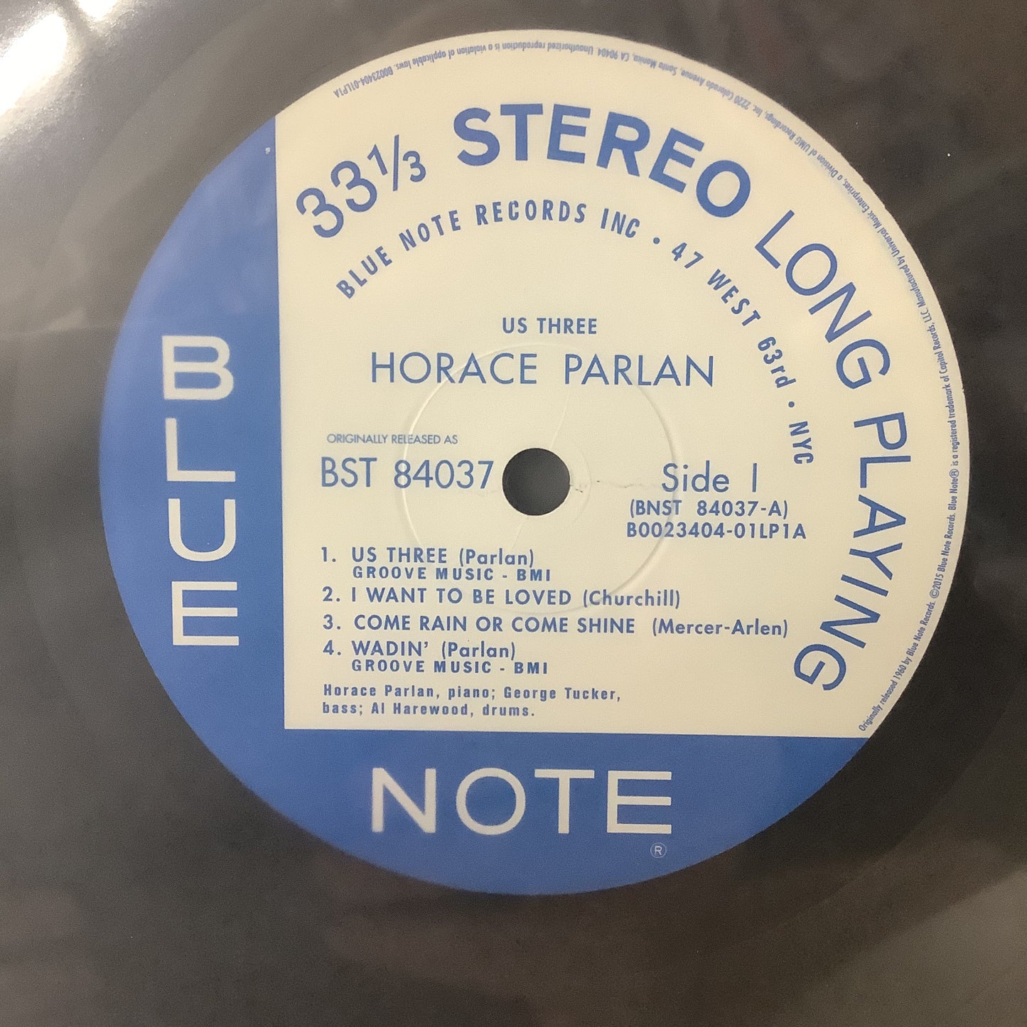 Horace Parlan - Us Three - Music Matters LP