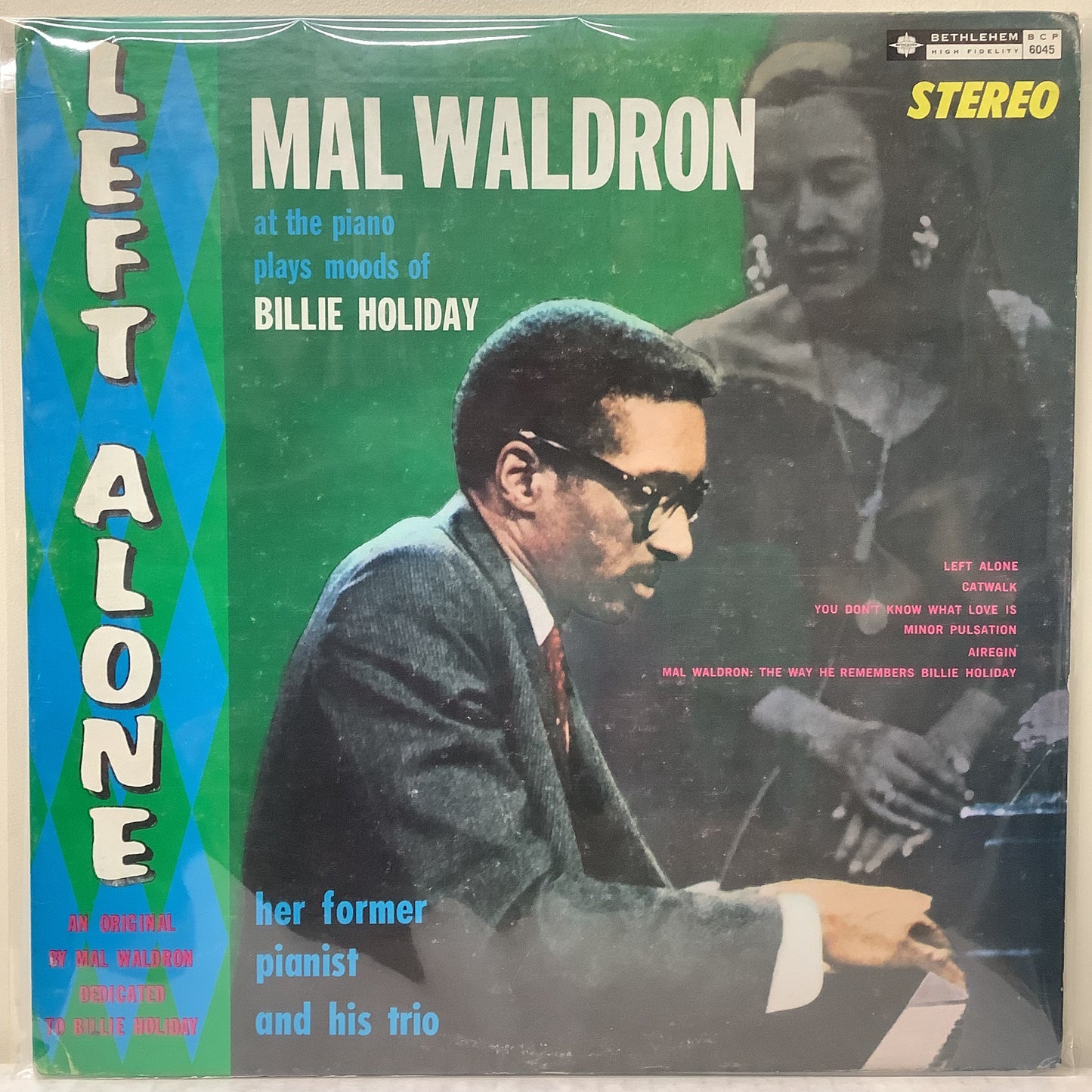 Mal Waldron - Left Alone - Bethlehem LP