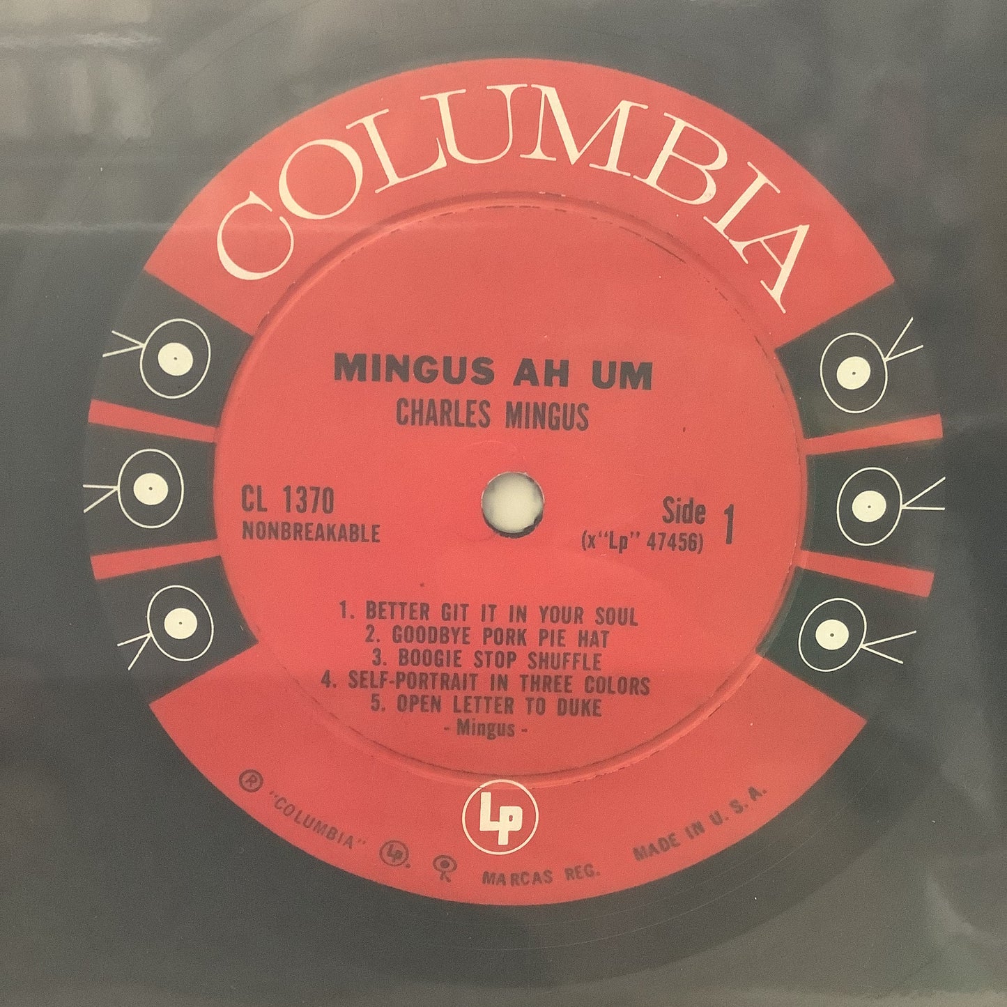 Charles Mingus - Mingus Ah Um (Mono) - Columbia LP