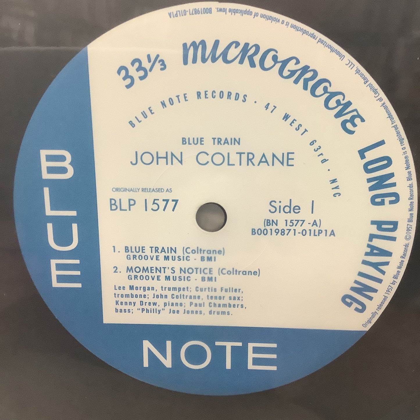 John Coltrane - Blue Train - Music Matters SRX Vinyl LP