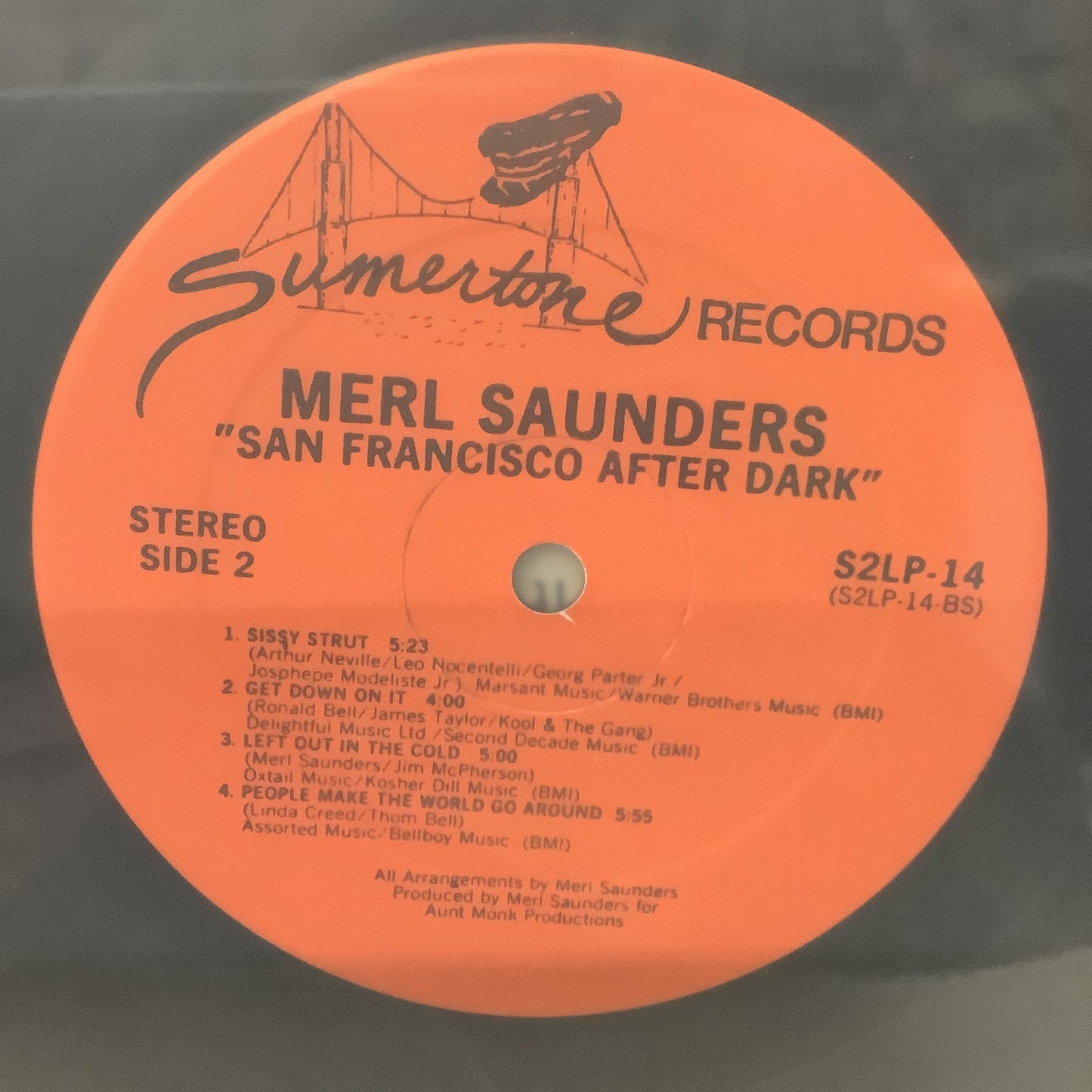 Merl Saunders - San Francisco After Dark - LP