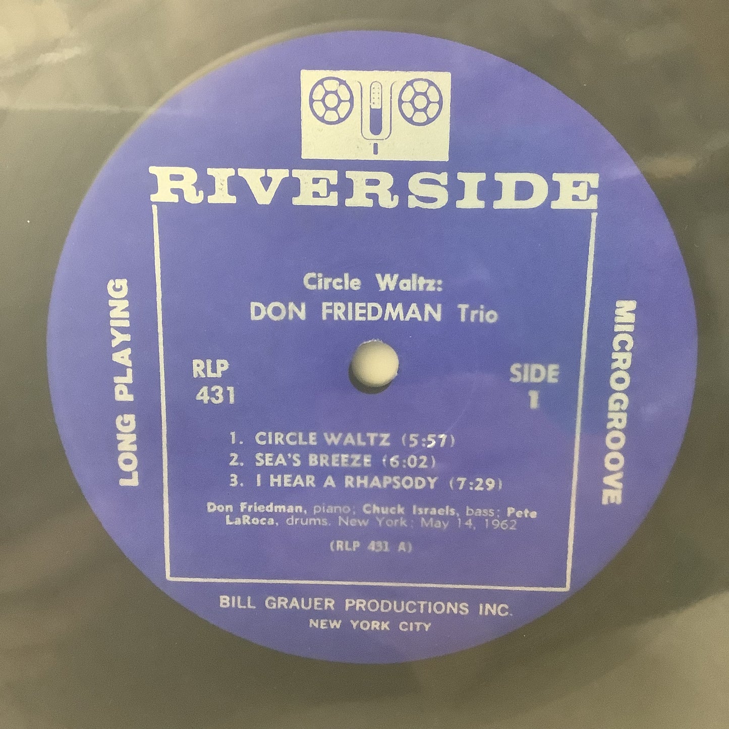 Don Friedman - Circle Waltz - Riverside LP