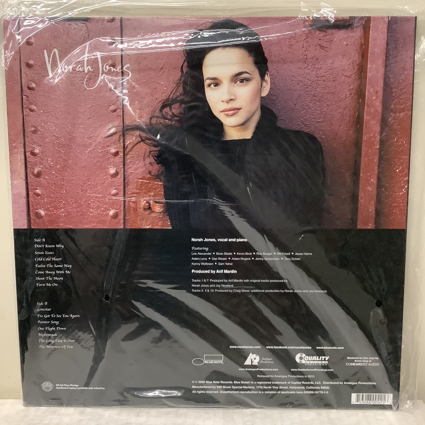 Norah Jones - Come Away With Me - Analogue Productions LP