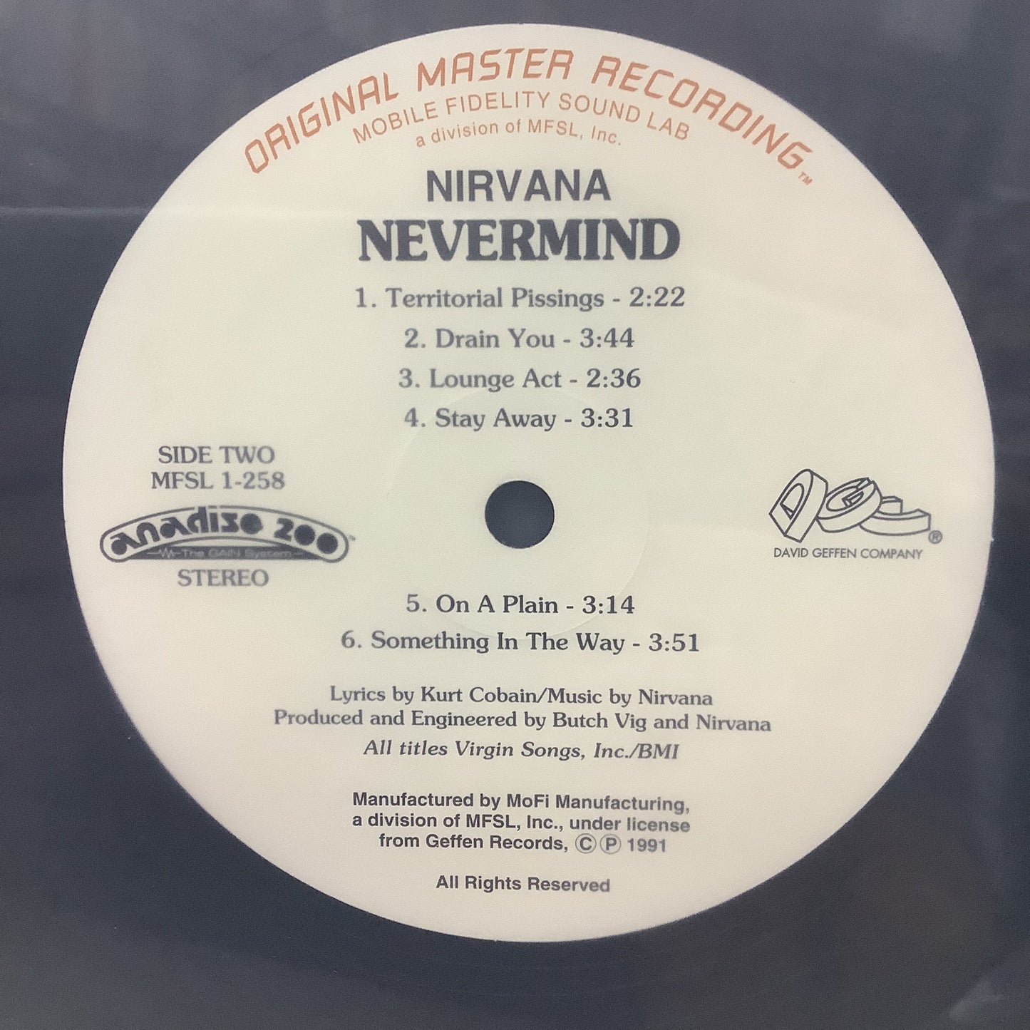 Nirvana - Nevermind - MFSL LP