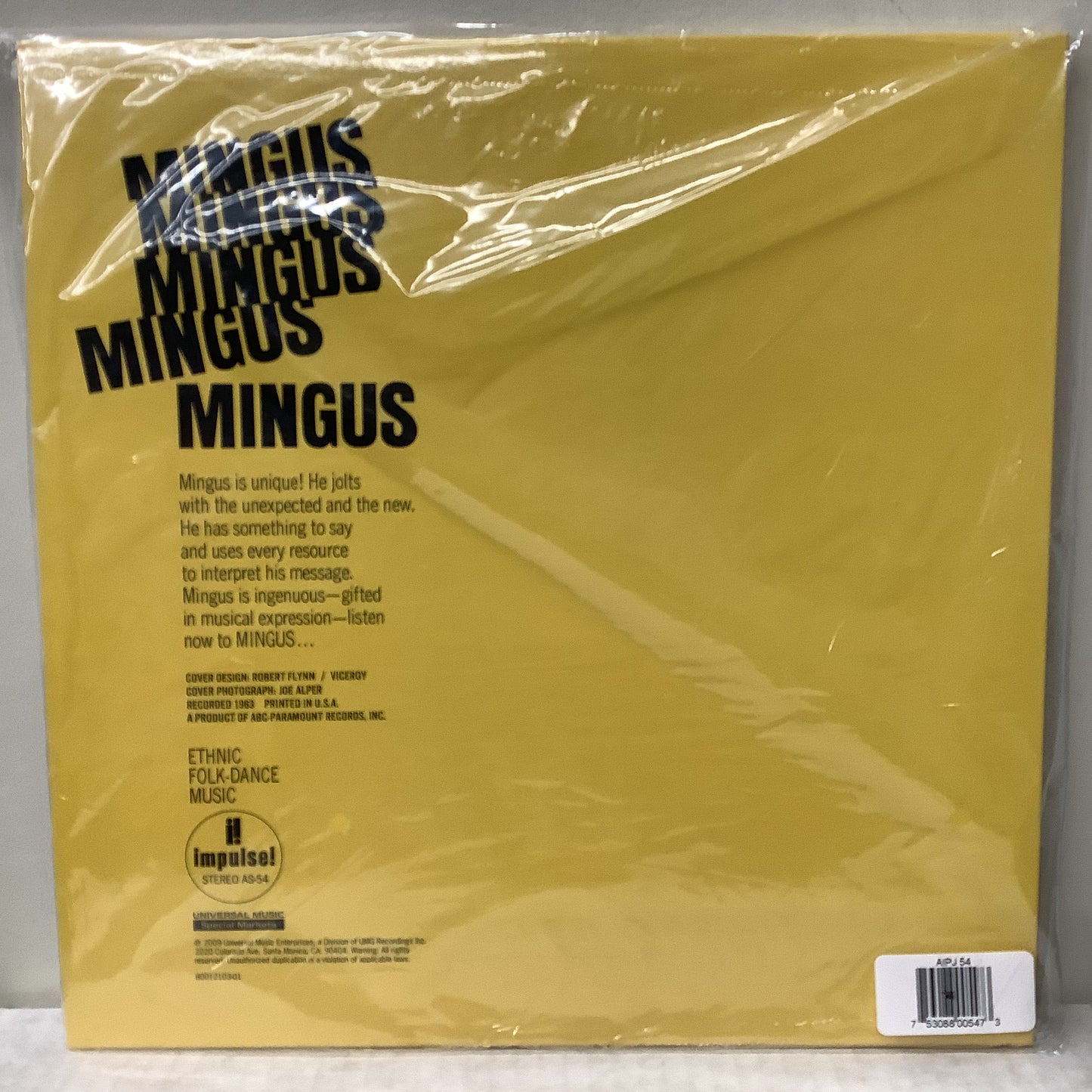 Charles Mingus - Mingus Mingus Mingus Mingus - Analogue Productions 45rpm LP