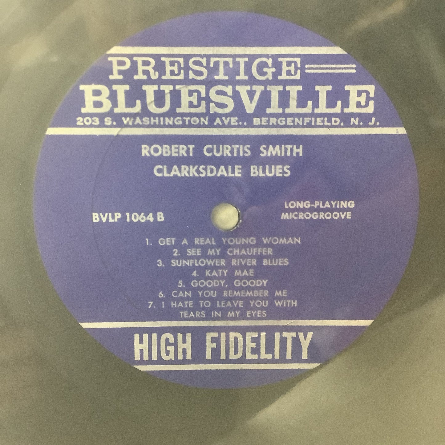 Robert Curtis Smith - Clarksdale Blues - Bluesville LP