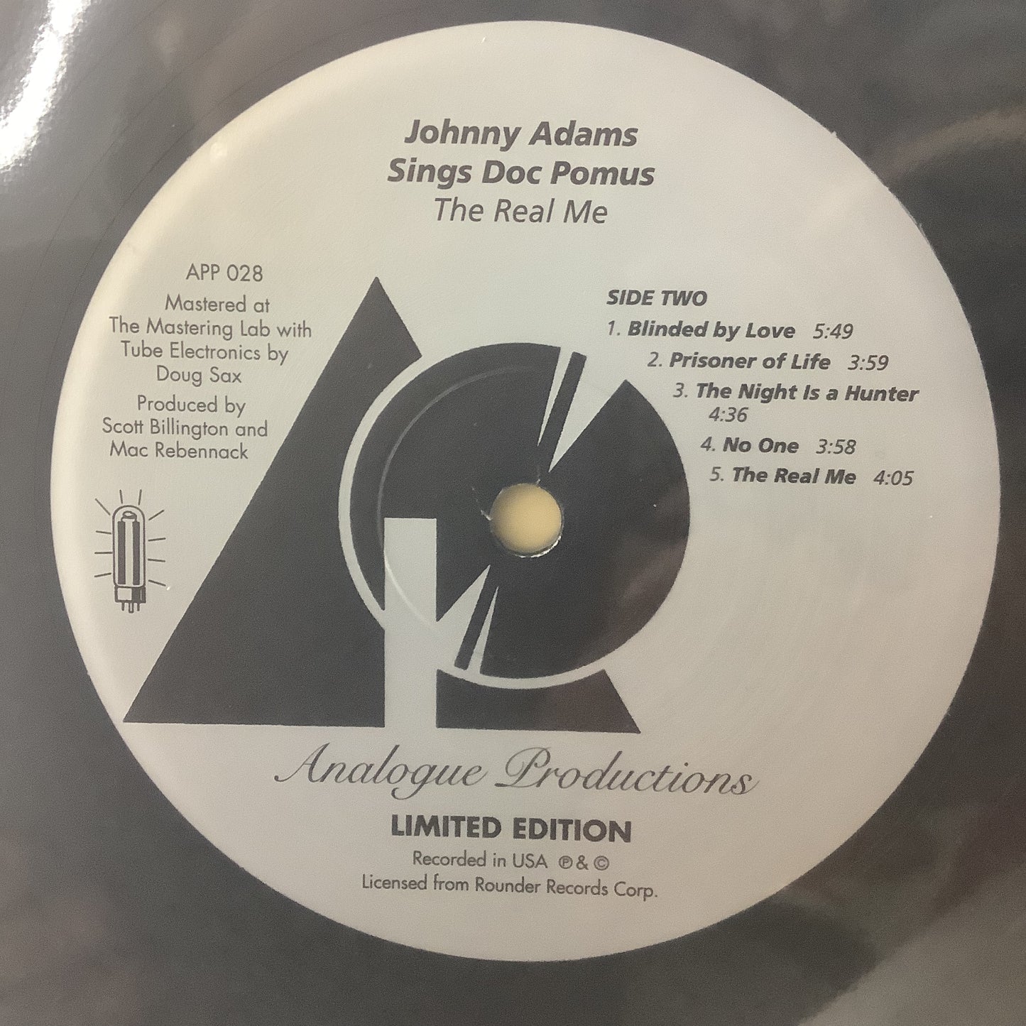 Johnny Adams - Sings Doc Pomus - Analogue Productions LP