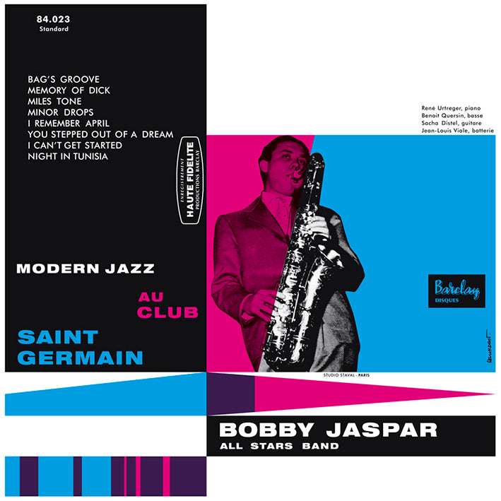 (Pedido anticipado) Bobby Jaspar - Modern Jazz au Club Saint-Germain - Sam LP *