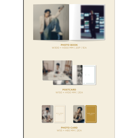 (Pre Order) Jungkook - Golden - LP *