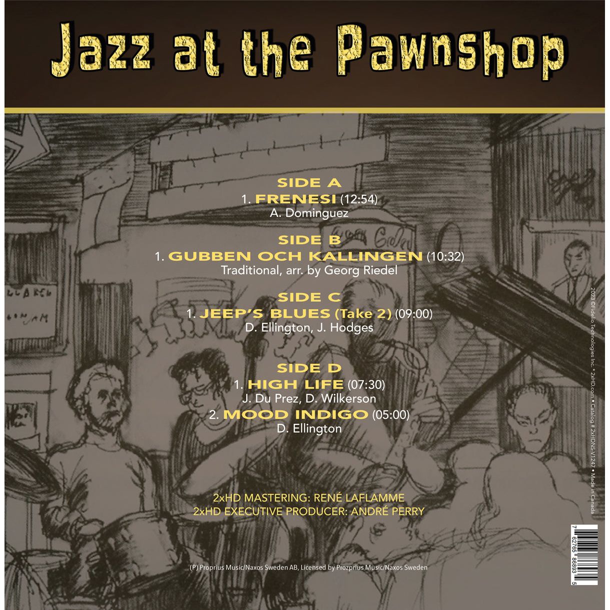 Jazz at the Pawnshop - Late Night - 2xHD LP