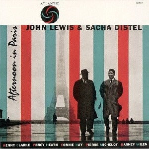 John Lewis &amp; Sacha Distel - Tarde en París - LP de importación japonesa