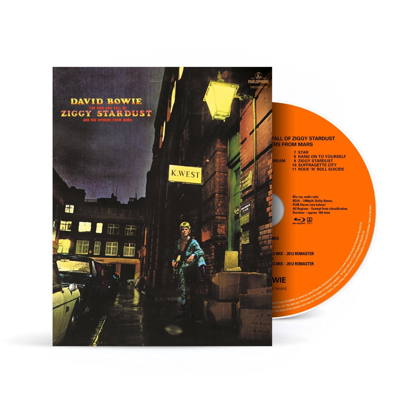 David Bowie - The Rise and Fall of Ziggy Stardust - Blu-Ray Audio Disc