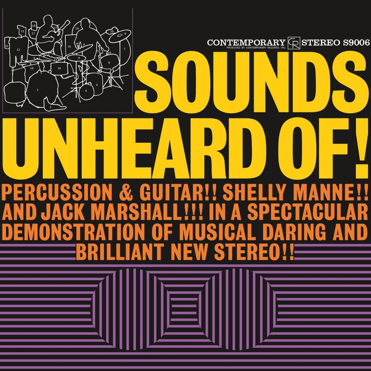 (Pre Order) Shelly Manne & Jack Marshall - Sounds Unheard Of! - Analouge Productions LP *