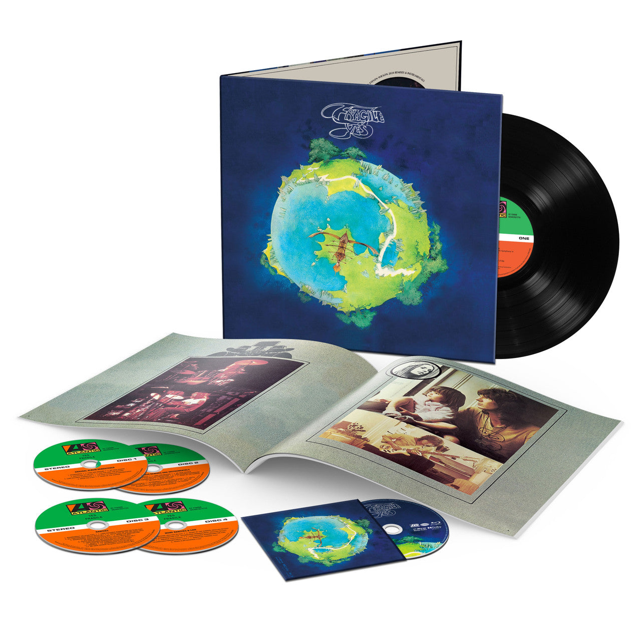 (Pre Order) Yes - Fragile (Super Deluxe Edition) - LP, 4x CD & Blu-Ray Audio Disc Box Set